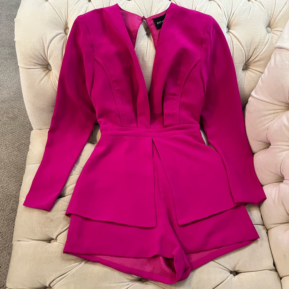 Do + Be Open Back Romper - Picture 3 of 7